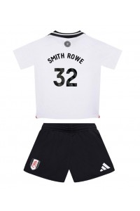 Fulham Emile Smith Rowe #32 Babytruitje Thuis tenue Kind 2024-25 Korte Mouw (+ Korte broeken)